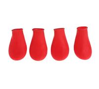 Pack Of 4 Pet Dog Shoes Anti-Slip Dog Boots Pet Rubber Booties Puppy Paw Protectors For Dogs Puppy Toys For Aggressive Chewers Large Breed Toys Large Breed Dogs Small Puppies Balls No Chew