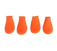 Pack of 4 Pet Dog Shoes Non-Slip Dog Food Boots Pet Rubber Booties Puppy Paw Protection for Dogs Puppy Toy for Aggressive Chewing Large Breed Toy Large Breeds Medium