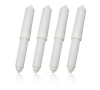 Pack of 4 Plastic Toilet Roll Holder, Toilet Paper Holder, Toilet Paper Holder, Roller, Spring Loaded, Plastic Toilet Roll Holder, Use in Household, Restaurant, Toilet