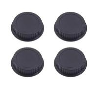 Pack of 4 Rear Lens Caps for Canon EF/EF-S Lens, Dust Cap EOS SLR Camera, Suitable for 4000D 2000D 760D 750D 600D 700D 250D 200D 90D 80D 77D 70D 60D 5D Mark IV/III/II 6D II/I 7D II