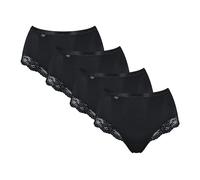 Pack of 4 Romance Knickers Black