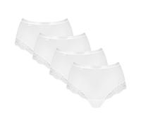 Pack of 4 Romance Knickers White