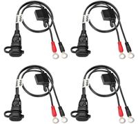 OptiMate O1 SAE Weatherproof Eyelet Lead x4 Pack