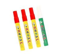 Pack of 4 Safe Paint Cover Pens for Game Tiles and Boards Quick Drying Game Repair Fix Pen