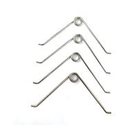 Pack of 4 Scissors 4 Pieces Stainless Steel Small Torsion Spring V-Shape Compression Spring for Tools Maintenance, Garden Shears, Trimming Scissors