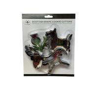 Pack of 4 Scottish Icons Cookie Cutters - Thistle Unicron Highland Cow Unicorn