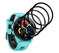 Pack of 4 Screen Protectors for Garmin Forerunner 965 Protective Film, for Garmin Forerunner 965 Protection, Easy Installation, Screen Protector for Garmin 965 Film [Flexible TPU HD Anti-Dust Screen