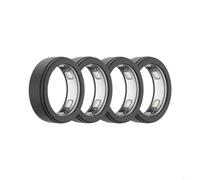 Pack of 4 Silicone Protective Cases Compatible with Oura Ring 5, Anti-Scratch Ring Cover Made of Soft Silicone, Lightweight Ring Protection Against Shock and Abrasion, Smart Ring Protective Case Set