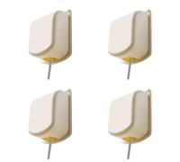 Pack of 4 Socket Protectors, Baby, Children's Switch Plug, Waterproof Box, Sockets Child Lock, Reliable Protection Against Electric Shock, Self-Adhesive, Transparent Socket Box for Households