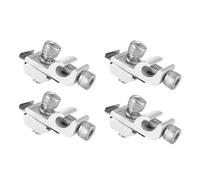Pack of 4 Solar Panel Grounding Clips, Solar Panel Ground Earthing Lug Standard, Solar Panel Mounting Brackets, Solar Panel Fixings, Grounding Eyelets, Photovoltaic Support for Solar Panel, M8