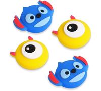 Pack of 4 Stitch & Kawaii Cyclops Rubber Thumb Grips Caps Covers Compatible With Switch OLED Switch Joycon & Switch Lite