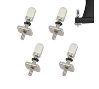 Pack of 4 surfboard fin screws, surfboard screws, stainless steel surfboard fin screws, fin screws, universal surfboard screws, fin screw replacement accessories, fin screws for SUP paddle
