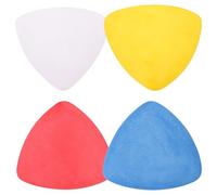 Pack of 4 Tailorrs Sewing Challk Set - Erasable Triangle Fabric Marking Challk for Dressmaking, Tailoring Pens Precise and Easy-to-Use Tailor’s Chalk for Sewing, Quilting Craft in 4 Colours