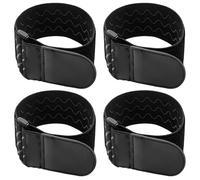 Pack of 4 Tap Child Lock, Tap Lock, 5 x 30 cm Strap with Non-Slip Function, Safety for Kitchen, Bathroom, Prevent Children, Kittens and Puppies from Turning Up the Tap