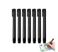 Pack of 4 This is a counterfeit money pens, including counterfeit money marker pens and banknote recognition pens, which can detect counterfeit US dollars, Euro (7 pieces black)