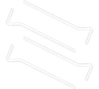 Pack of 4 Triangle Glass Cell Spreaders Lab Culture Dish Vaccination Applicators Non-Slip Glass Diffuser Stick Dish Spreader Stick