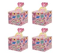 Pack Of 4 Valentines Day Money Box Surprises Cash Holders for Girlfriend Wife Unique Wedding Anniversary Present