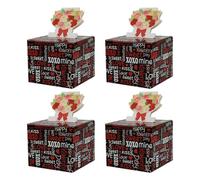 Pack Of 4 Valentines Day Money Box Surprises Cash Holders for Girlfriend Wife Unique Wedding Anniversary Present