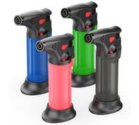 Pack of 4, VVAY Jet Torch Lighter, Mini Blow Torch, Sold Without Gas