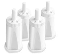 Pack of 4 Water Filters Compatible with Sage, for Barista Express/Pro/Touch/Impress/Oracle SES876/SES878/SES880/SES881/SES990 & BES878/BES880/BES990, Limescale Filter for Better Coffee Taste
