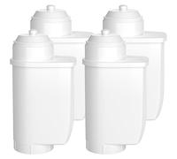 Pack of 4 Water Filters for Siemens EQ Series, EQ5 EQ6 EQ7 EQ9 S500 S700 S900 EQ500, Replacement Water Filter for Siemens 3200, Bosch TCZ7003, TCZ7033, TZ70003, Bosch 12008246 4678787 3, for Brita