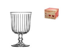 Pack of 4 Water Glasses Joy in Transparent Glass Cl 25.5. Suitable for Washing