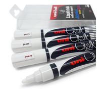 uni-ball Marqueur craie Chalk 5M, pointe conique 1,8-2,5 mm, blanc