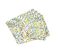 [Pack Of 4] William Morris Fruits Placemats & Coasters Set Cork Back