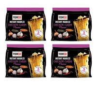 Pack of 4 x 5pk - Instant Noodles Chicken Curry Flavour - Delicious Snack - Fast Food Option - Chicken Noodle Soup Lover's - Ready In 3 Minutes - Provide a Savory And Satisfying Taste Experience