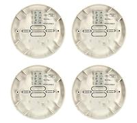 Pack of 4 x Hispec HSSA/PA Surface Mounting Pattress for HSE Range Smoke/Heat Alarms