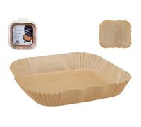 B&Co Air Fryer Square Liners 20cm X 20cm 40 Pack