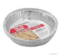 Pack Of 40 Foil Pie Dish - Aluminium Round Foil Pans | Disposable, Foil Baking Trays | Small Pie, Tins Pot Ideal for Pukka Pie, Shepherds Pie, Steak Pie, Pot Pie, Quiche, Pastries and Cake