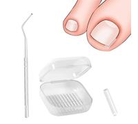 Pack of 40 ingrown toenails, toenail smoothing strips with toenail lifter, toenail correction, for women and men, for corrections of the ingrowth of toenails, foot care