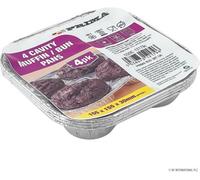 Pack Of 40 Muffin Bun Tray Pans Ideal For Baking Muffins Cupcakes Aluminium Foil Suitable For Fridge Freezer & Oven