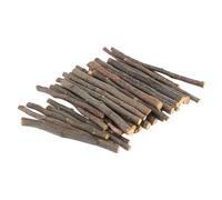 Pack of 40 Pet Chew Toys for Animals, Molar Toys for Rabbits, Pigs, Hamsters, Squirrel Collar for Chihuahua Puppies (Khaki, One Size)