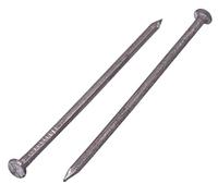 (Pack of 400 pcs) Steel 1.6 x 45 mm Construction Nails, Flat Round Head, Multi-Purpose Common Bright Wire Nails, Woodwork (400, 1.6 x 45 mm)