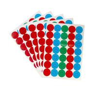 Pack of 420 Assorted Smile Faces 24mm Self-Adhesive Labels