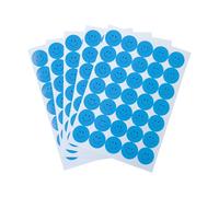 Pack of 420 Blue Smile Face 24mm Self-Adhesive Labels