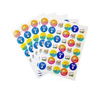 Pack of 420 Motivational Insects 24mm Self-Adhesive Labels