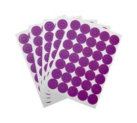 Pack of 420 Purple Smile Face 24mm Self-Adhesive Labels