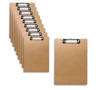 Pack of 48 A4 Quality Wooden Clipboard with Hanging Hole