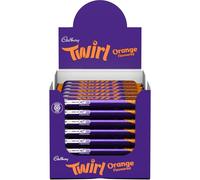 (Pack Of 48) Cadbury Twirl Orange Chocolate Bar, 43 G Double