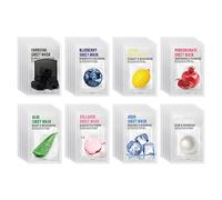 [PACK OF 48] EUNYUL Purity Sheet Mask Pack (8 Types x 6 Set) Korean Skincare face masks beauty face mask bulk set
