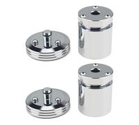 Pack Of 4pcs/2pcs/1pc Aluminum Alloy Isolation Feet For Shock Absorption And Stability Adjustable Sound Equipment Foot Sound Isolation Pad
