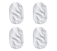 Pack of 4pcs Diaper Extension Panel Feature Easy Installation Fastener Secure Soft Cotton Design Infant Clothing Adjuster
