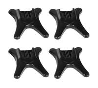 Pack Of 4pcs Speedlight Tripod Stand 1/4inch Screw Head Mount Rack Hot Shoe Bracket Base Holder Speedlight Base Stand