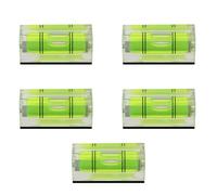 Pack of 5/10 Green Levels Night View Small Green Spirit Levels Upgrades for Accurate Measurements in Various Environment Night View Tool