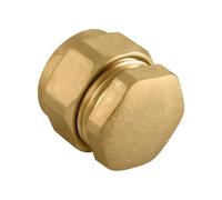 Pack of 5-28mm Compression Stopend (Known as Compression Stop end/Plumbing Compression Fittings/Compression Fitting Also Available in 8mm, 10mm, 12mm, 15mm, 22mm, 28mm, 35mm, 42mm, 54mm)