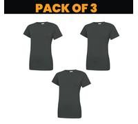 Pack of 5 & 3 Uneek Ladies Classic Crew Neck T-Shirt Plain Sports Casual UC318