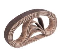 Pack of 5 3M SC-BS Scotch Brite Sanding Belts Non-Woven Belt Pipe Belt Sander (3M SC-BS Grade: Course, Colour: Brown, 40 mm x 620 mm)